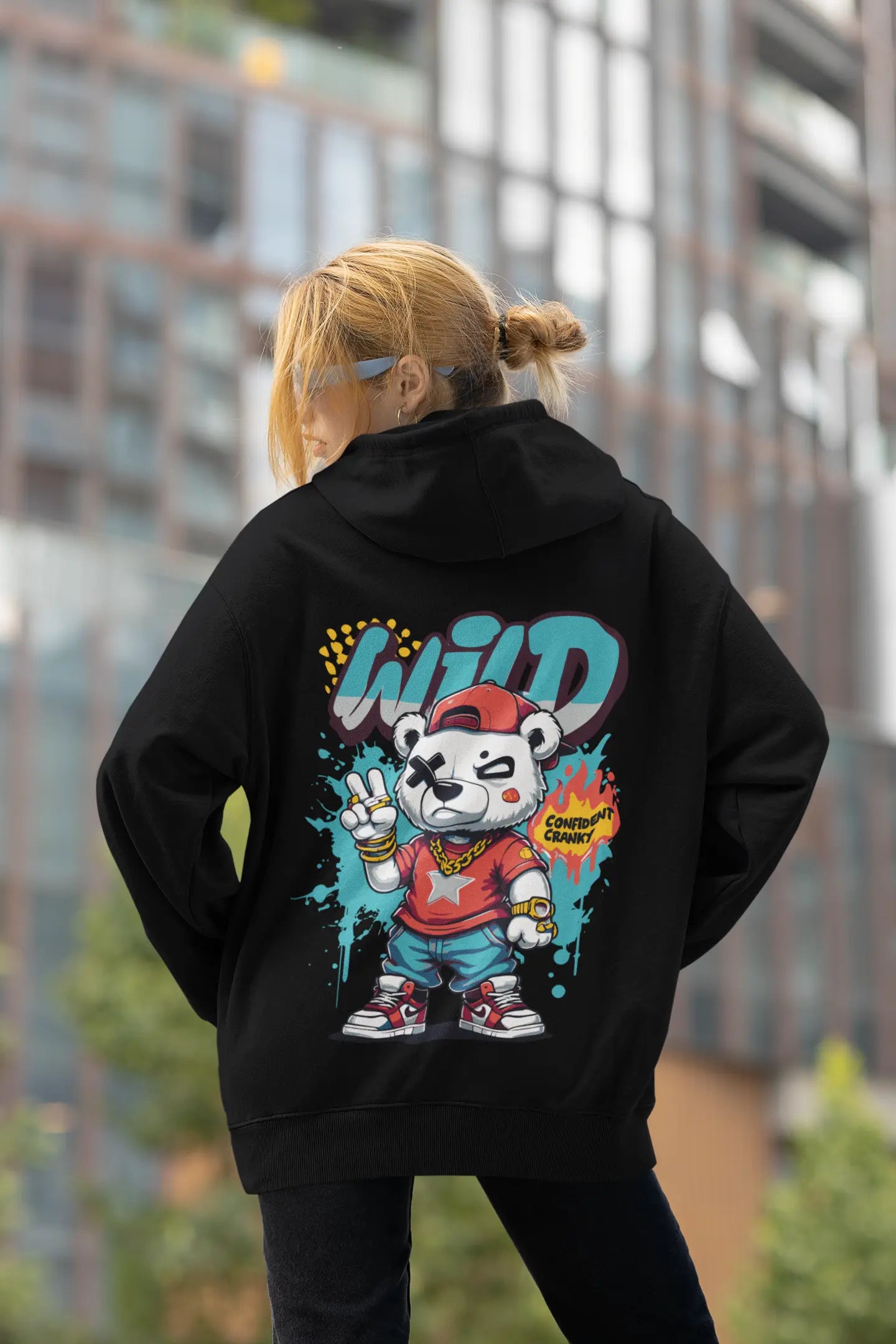 Wild Bear Women's Hoodie My Store