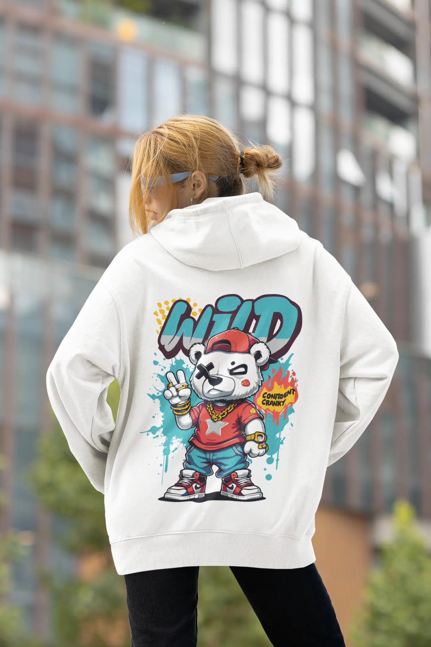 Wild Bear Women's Hoodie My Store