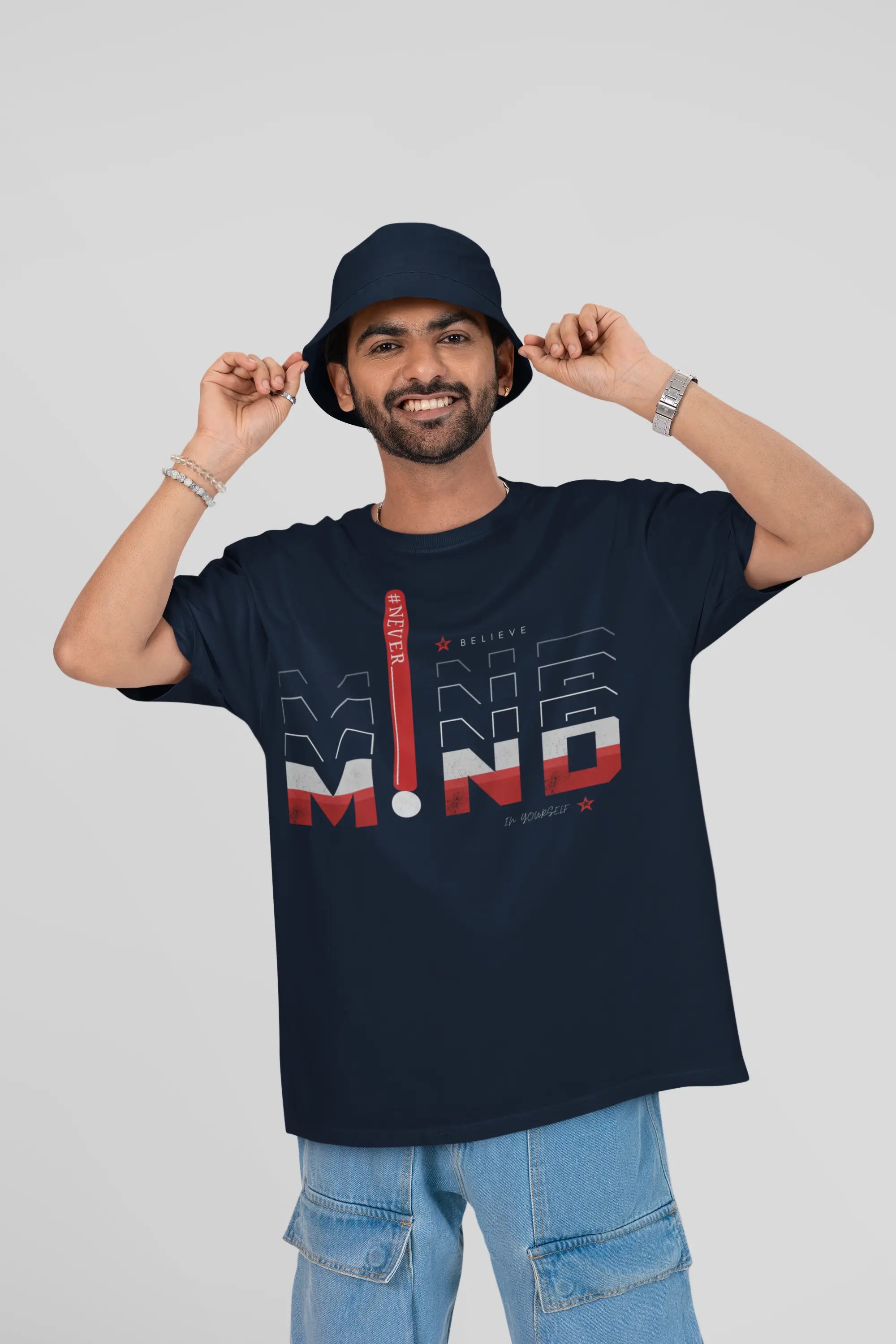 Never Mind Men's oversized Tshirt My Store