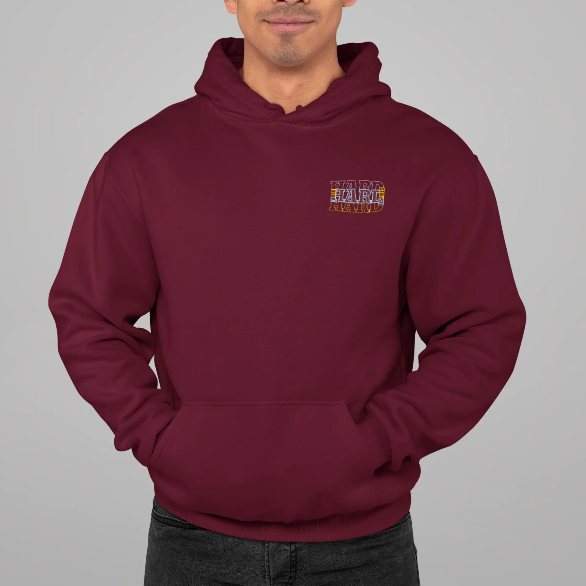 Hard work Motivational Men's Hoodies My Store