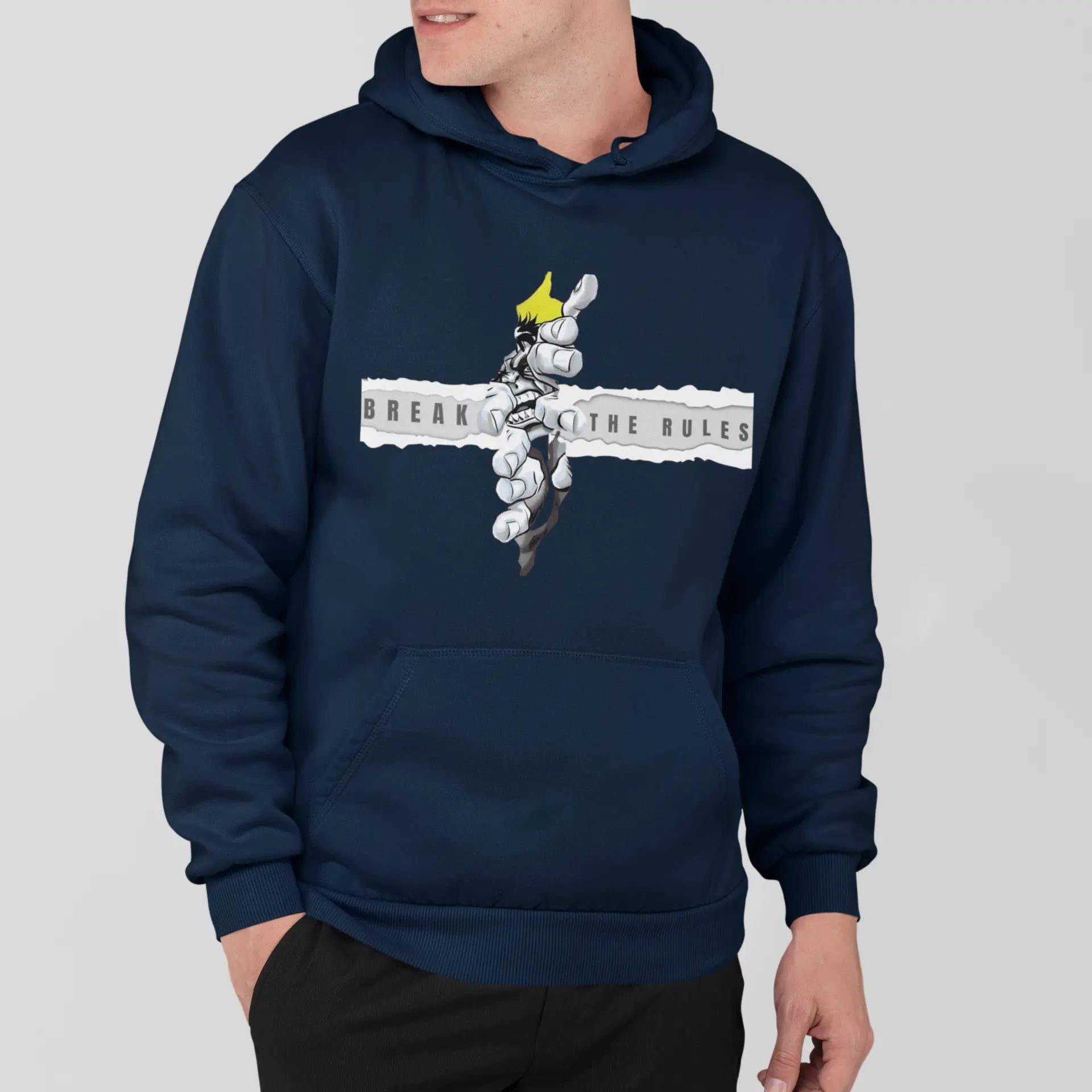 Break the Rules Men's Hoodies My Store