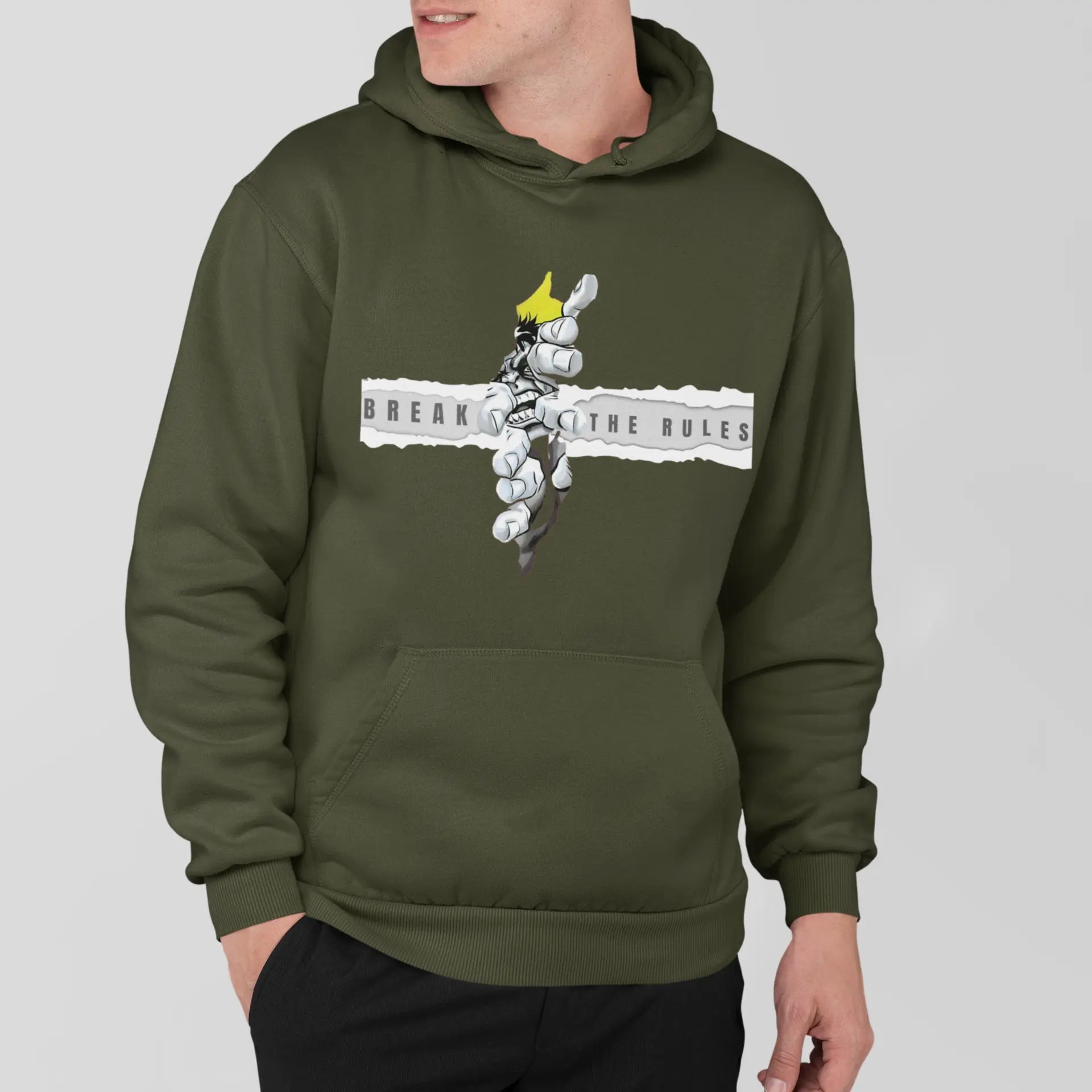 Break the Rules Men's Hoodies My Store