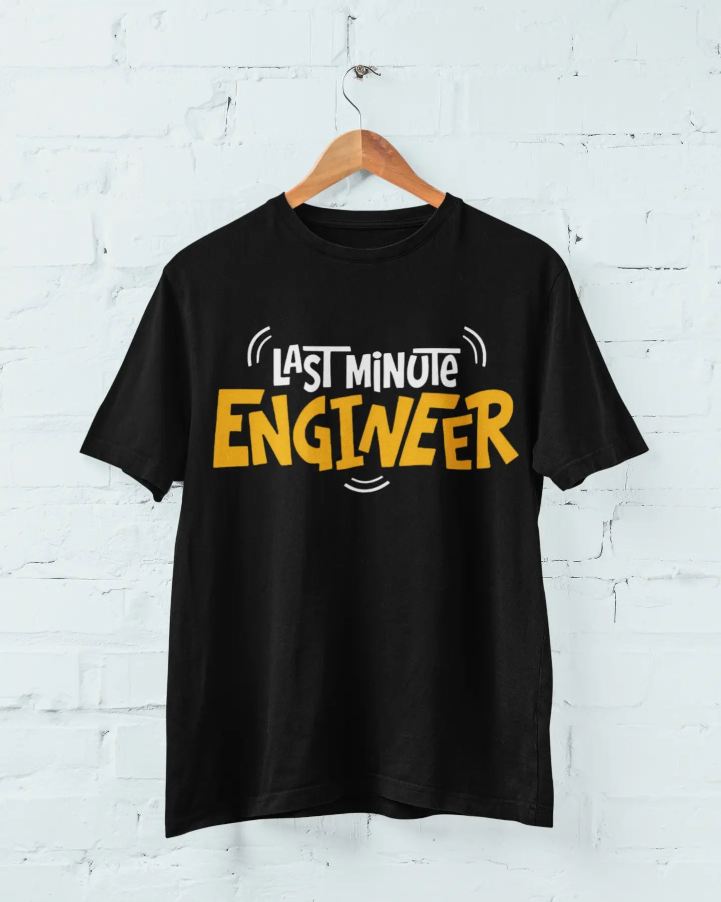 Last Min Engineer tshirt for men Mystic Weavers