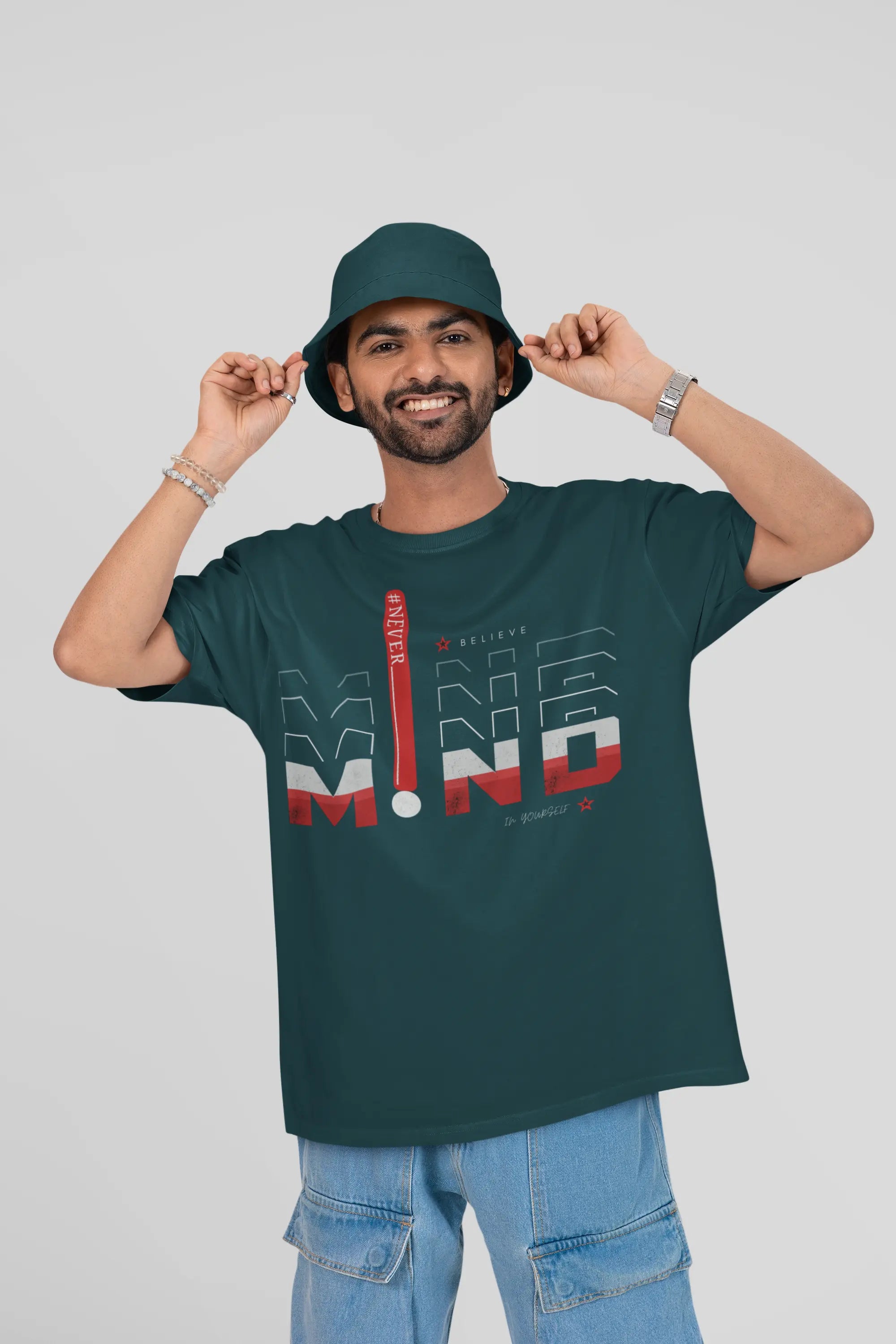 Never Mind Men's oversized Tshirt My Store