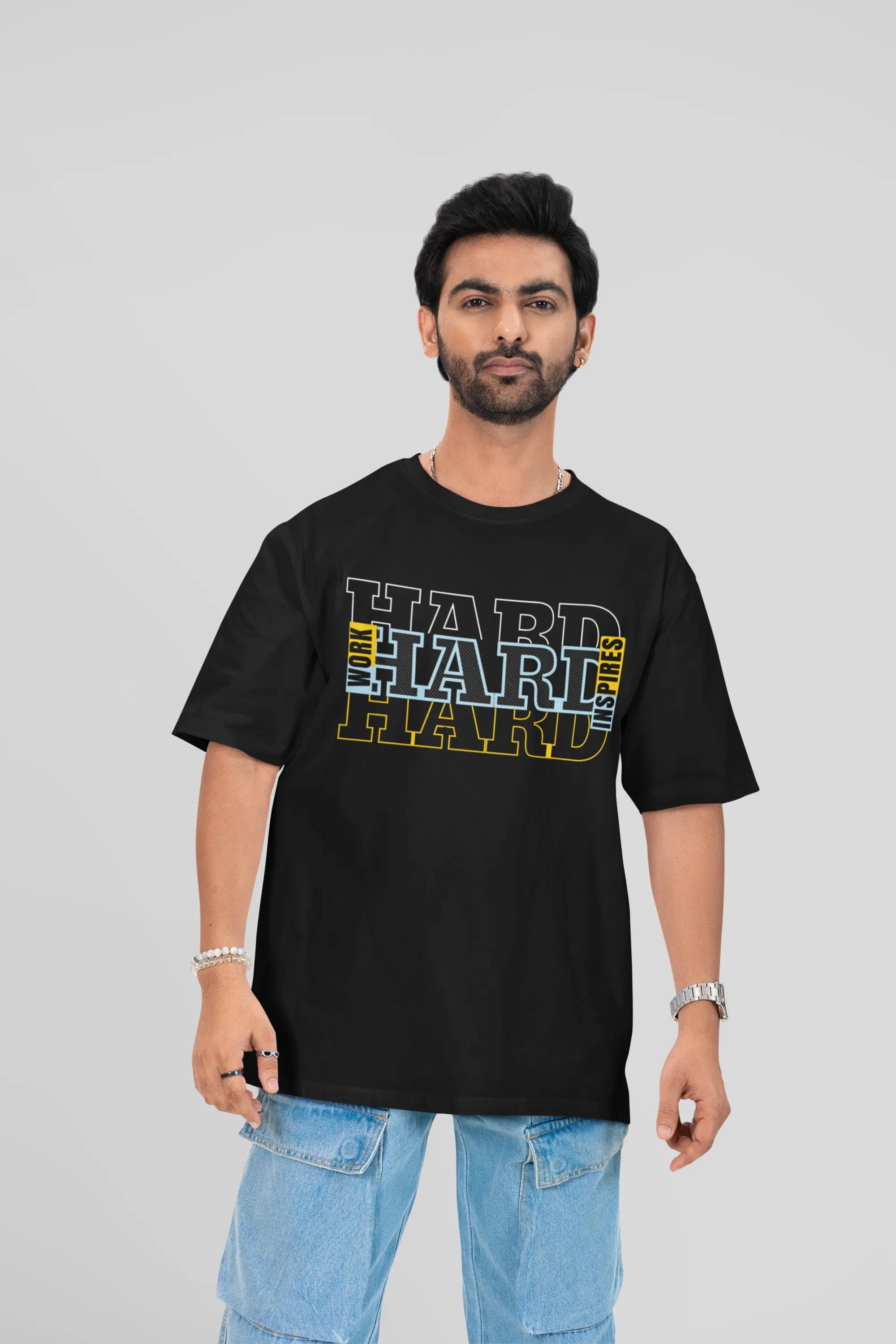 Hard work Men's Oversize T-shirt My Store